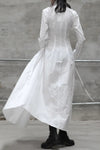 marc le bihan white shirt dress 2150